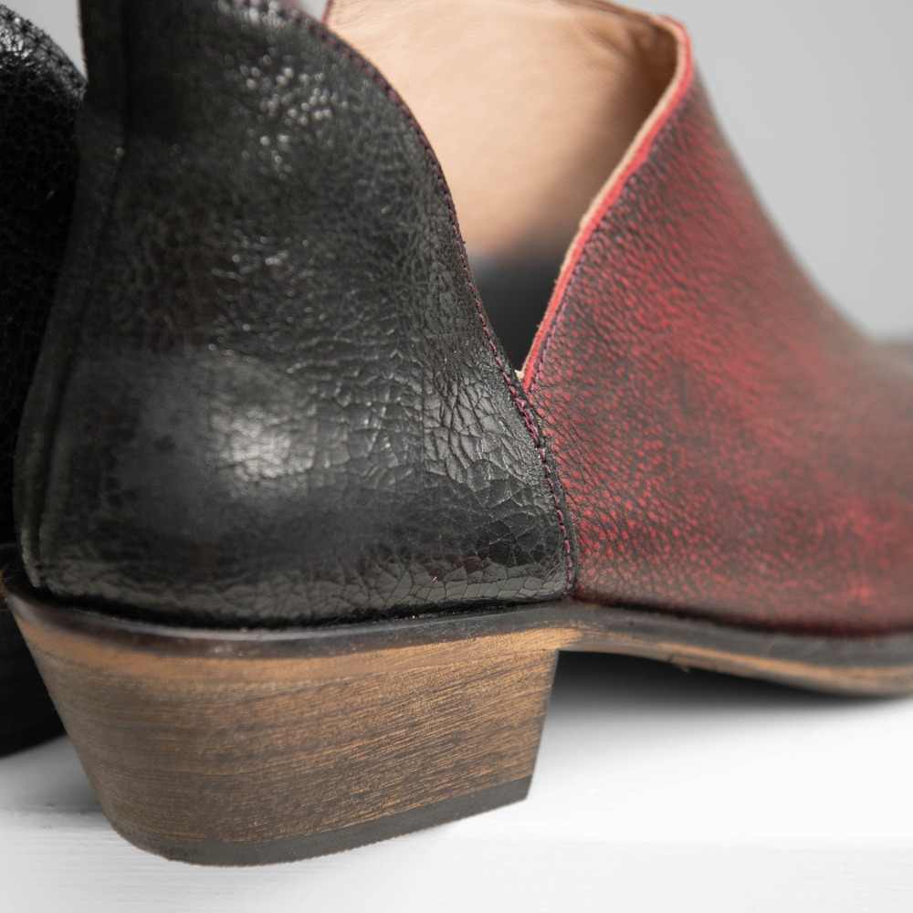 Veracruz Leather Ankle Boots Sz 9 Qiet Luxury Artisan Western Boho Chic $239 - Picture 4 of 8